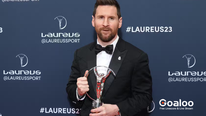 LIONEL MESSI WINS LAUREUS SPORTSMAN OF THE YEAR 2023 AWARD